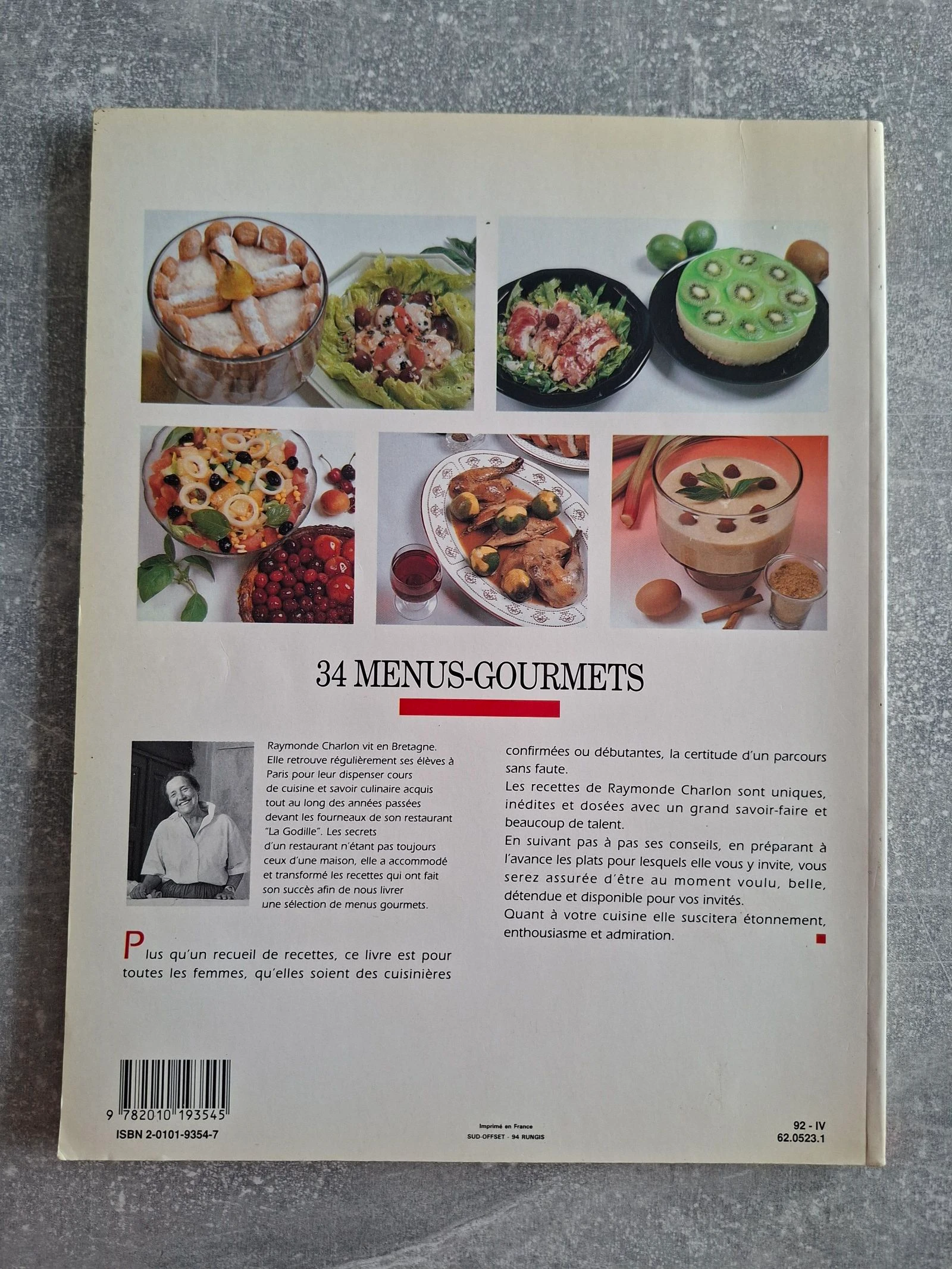 Livre 34 menus gourmets – photo 2
